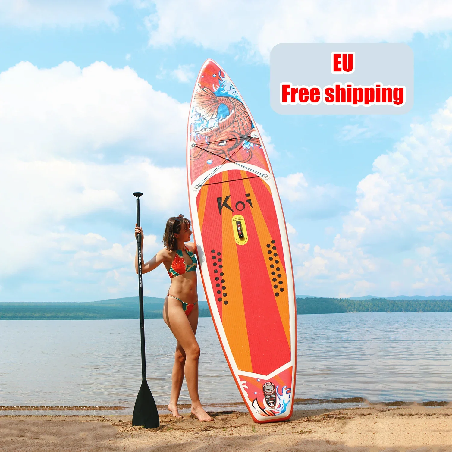 EU  Dropshipping Wholesale 11' Stand Up Paddle Board Wholesale Surfing Inflatable Board surfboard paddleboard