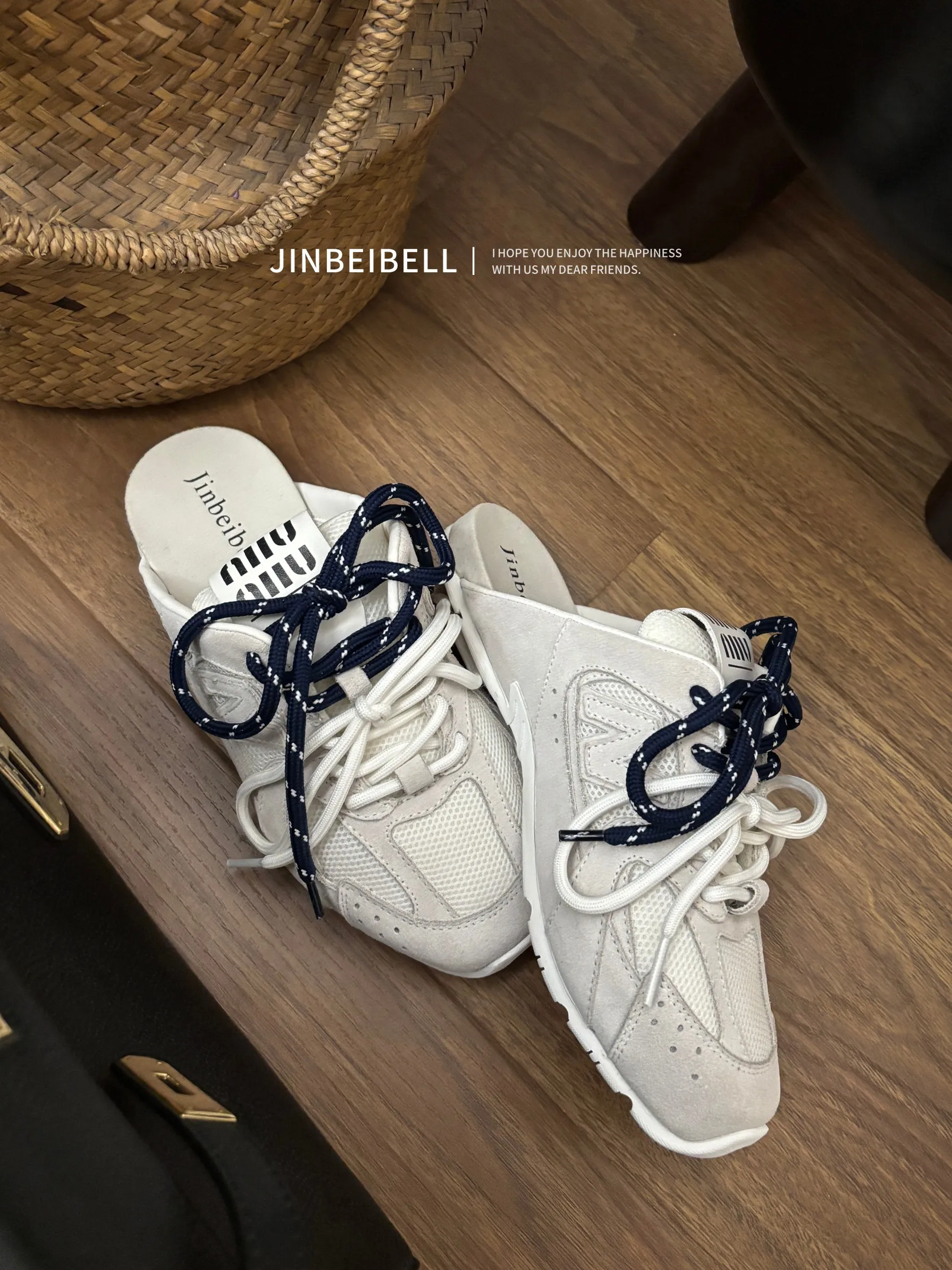 Handmade Genuine Leather Mules Comfortable Breathable Summer Slippers Women's Flat Rubber Sole Memory Foam Insole Slip-On Shoes