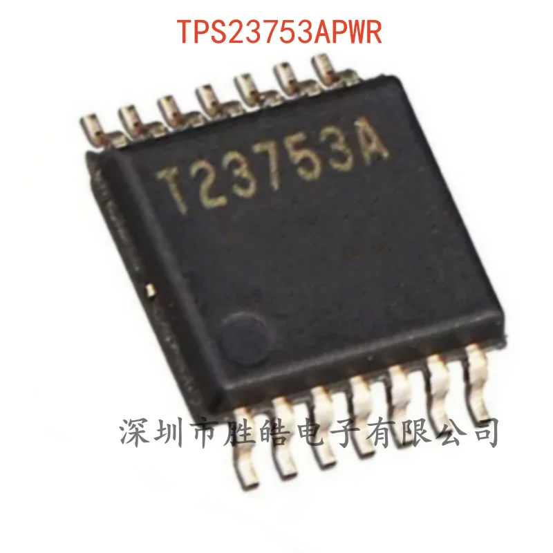 (5PCS)  NEW   TPS23753APWR    Isolated Converter Controller Chip    TSSOP-14   TPS23753APWR   Integrated Circuit