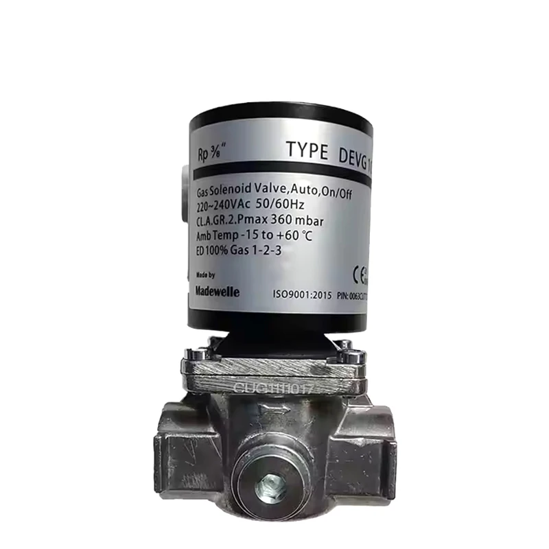 DEVG10 3/8-inch electromagnetic valve waste oil burner industrial shut-off valve