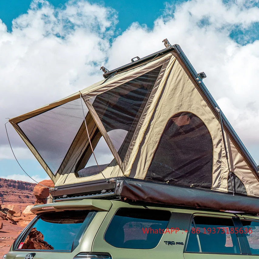 Customized Rooftop Car Tent Roof Rooftop Roof Tent 2-4 Person Rooftop Tent Hard Shell