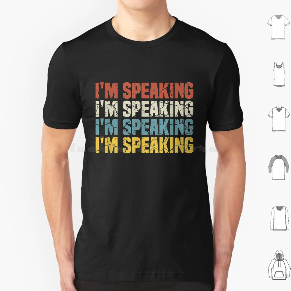 Mr Vice President Im Speaking Debate 2020 T Shirt Big Size 100% Cotton Mr Vice President Im Speaking Debate 2020 Mr Vice