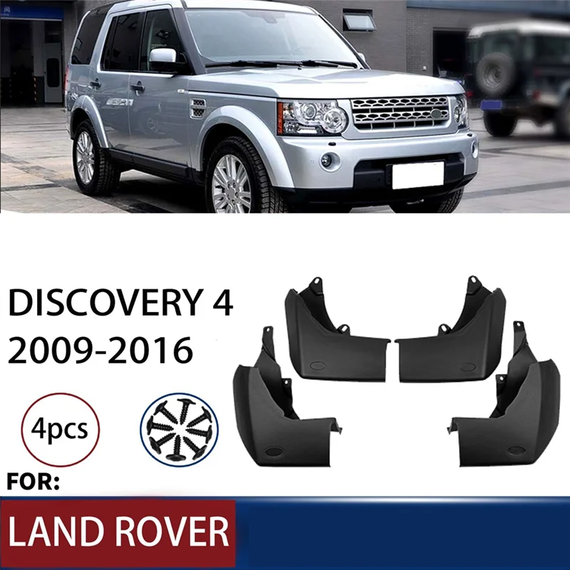 

Car Mud Flaps For Land Rover Discovery 4 LR4 Mudflaps Splash Guards Fender Mudguards