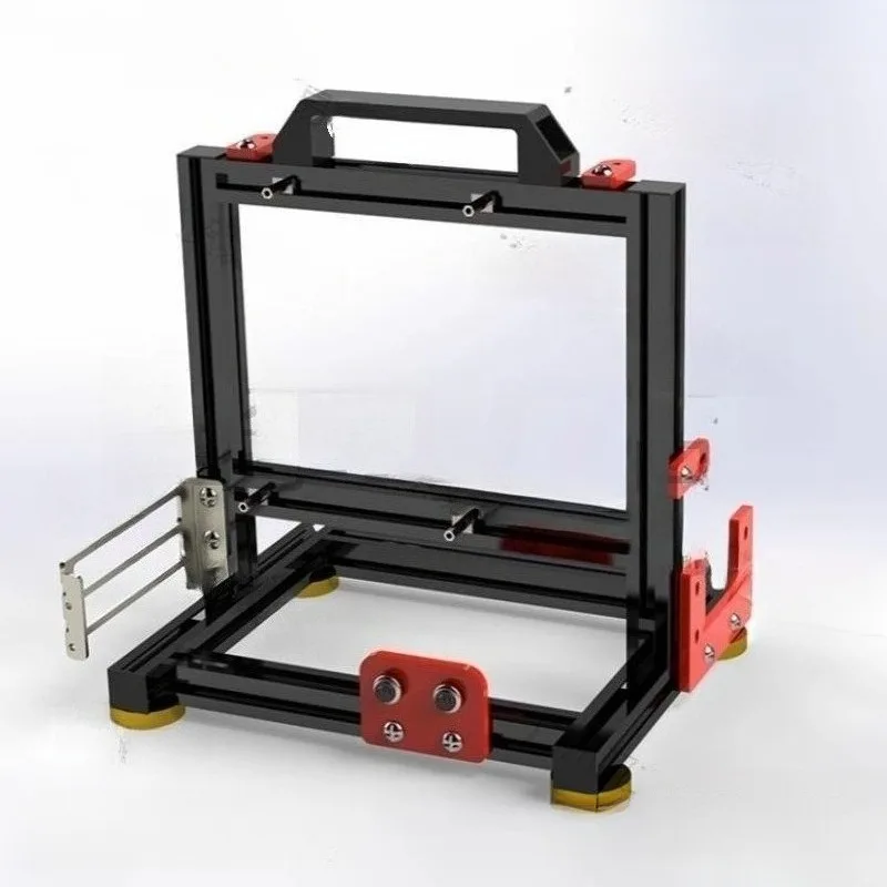 Mini open water cooling case Transparent vertical with secondary screen Minimalist creative personalized computer case