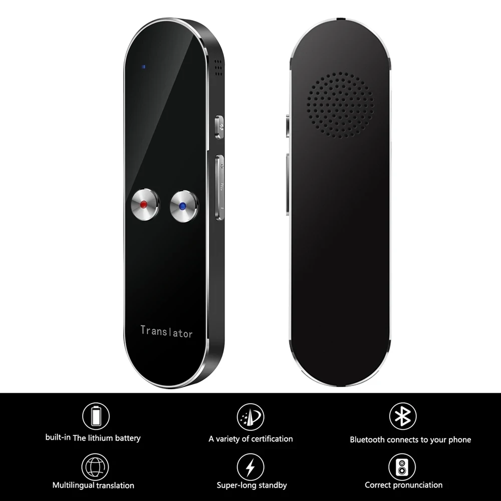 2023 New Portable  Smart Voice Translator Stick 68 Languages Real Time Instant 2-Way Voice Recorder Translation For Android/iOS