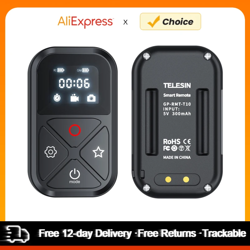 TELESIN GP-RMT-T10の実際の使い方と性能評価