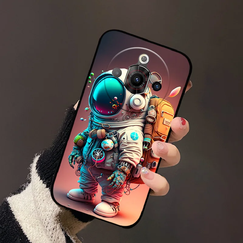 Phone Case For ZTE Nubia Focus Pro 5G Soft TPU Silicone Cover Phone Shell for Nubia Focus Pro Anti knock Back Bumper Fundas