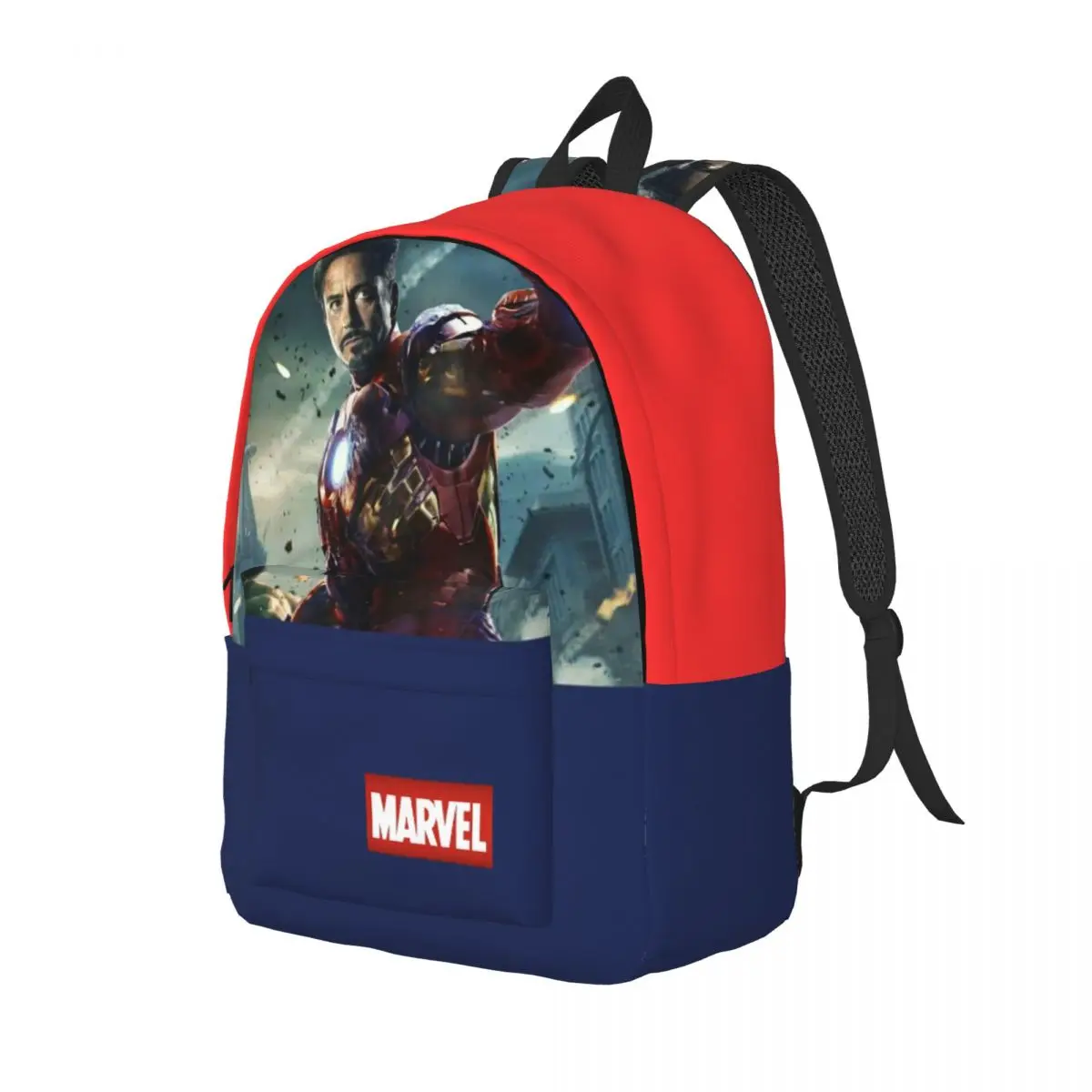 Snack Storage Iron Man Storage Bag Weekend Picnic Retro Washable Marvel Animation Iron Man For Men Kid  Pack Back To School Gift