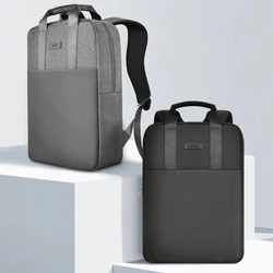 Wiwu-mochila laptop impermeável para homens e mulheres, mochila de grande capacidade para macbook air 15