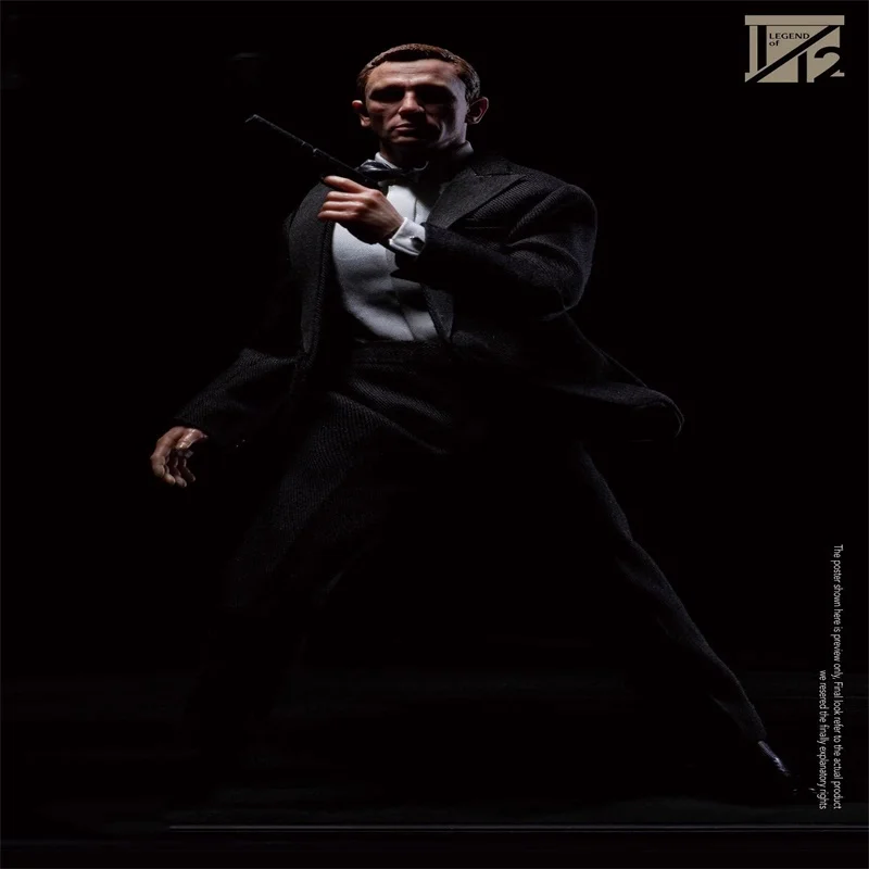 

MUFF TOYS MF06 1/12 Male Agent Daniel Craig High Quality Model 6'' Action Figure Soldier In Stock Collectible