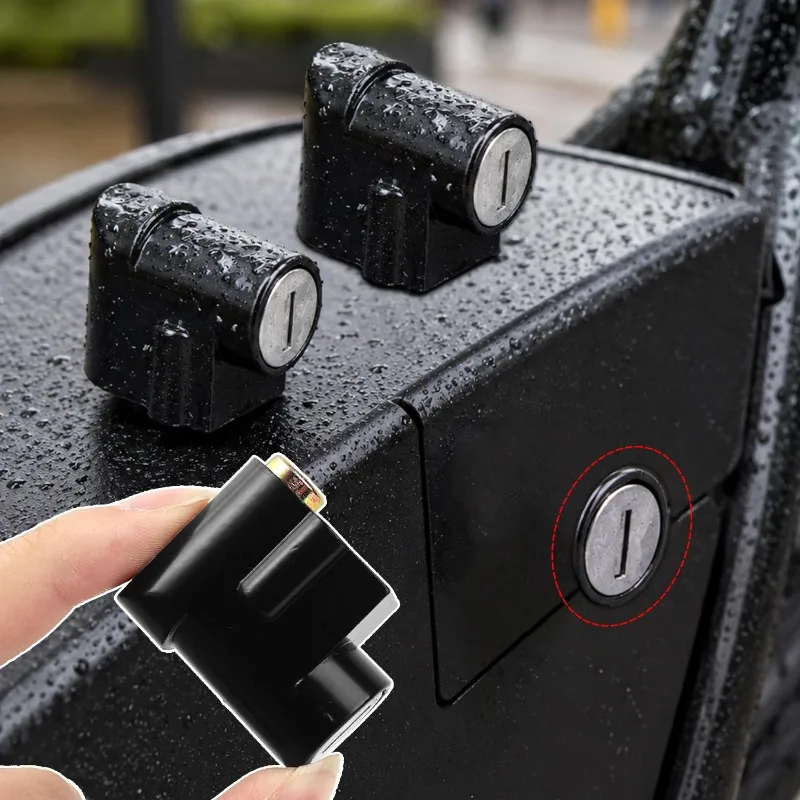 Universal Metal Lock Cylinder with Key Replacement E‑Bike Battery Box Anti‑Theft Lock Security Lock for Electric Bicycle Scooter