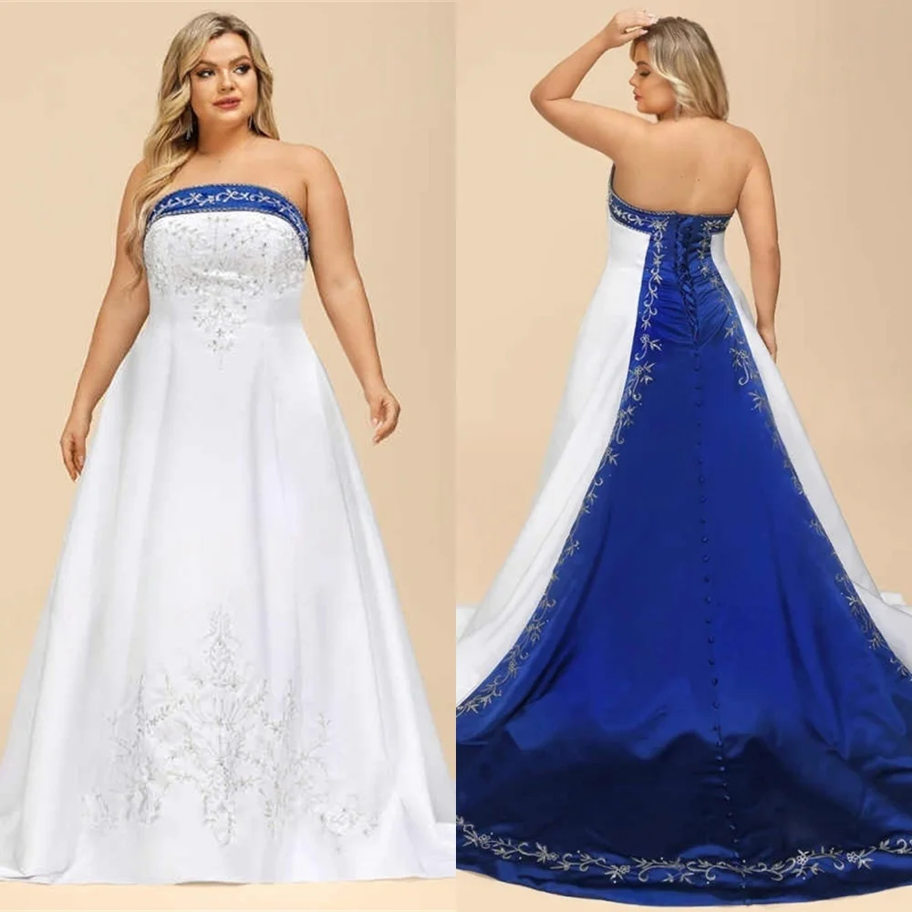 

Customized Elegant White Satin Evening Dress Simple Strapless Sleeveless Celebrity Gowns High Quality Special Occasion Gowns