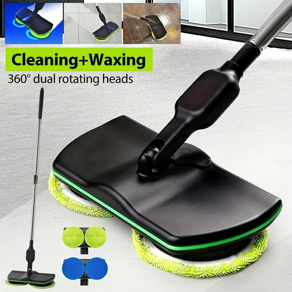

Cordless Electric Mop Floor Cleaner Scrubber Sweeper Polisher Set for Home Floor Cleaning