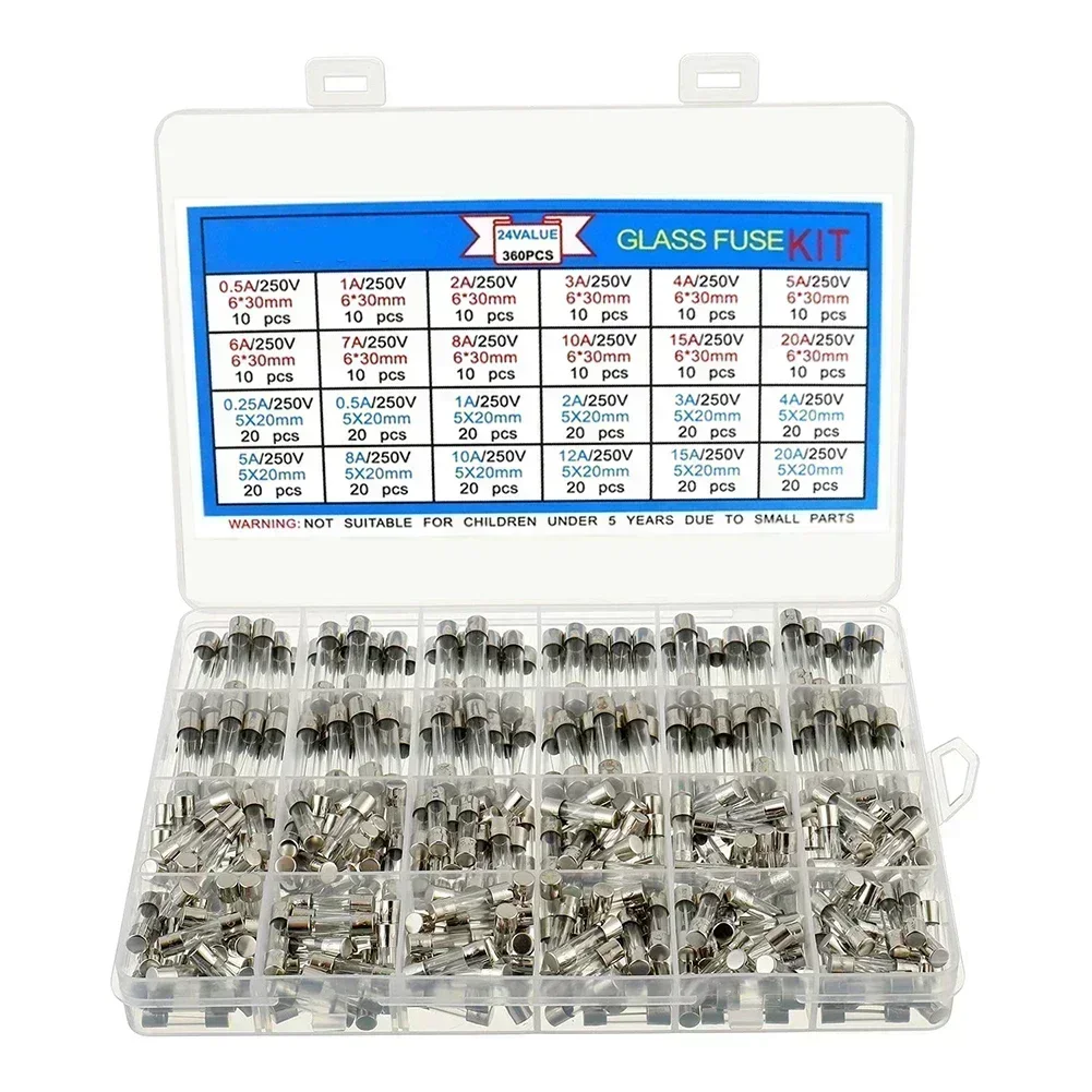 

Автомобильные предохранители Ассортимент предохранителей Организованная пластиковая коробка Надежная безопасность цепи для автомобильных применений