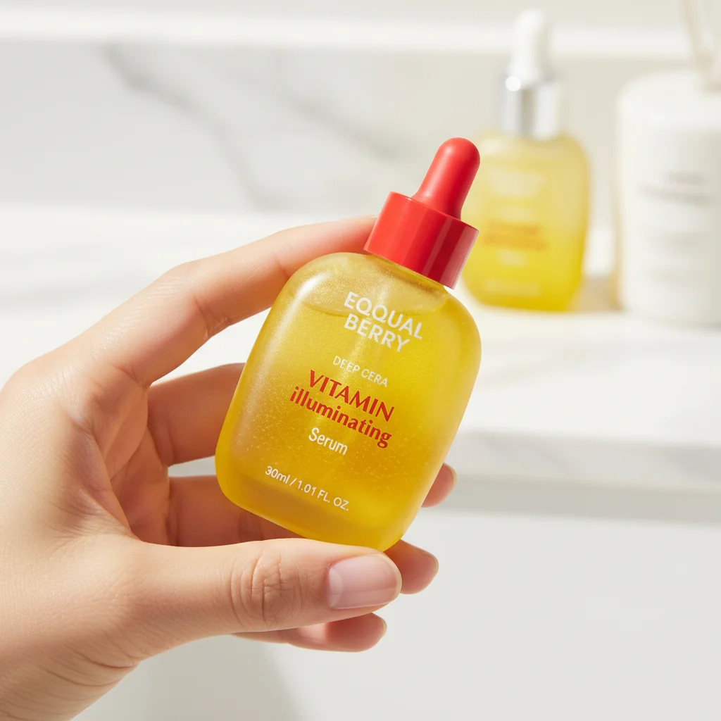 Sérum Coreano para Cuidados com a Pele com Bakuchiol e Vitamina C para Nutrição e Hidratação Facial 30ML 1 unidade