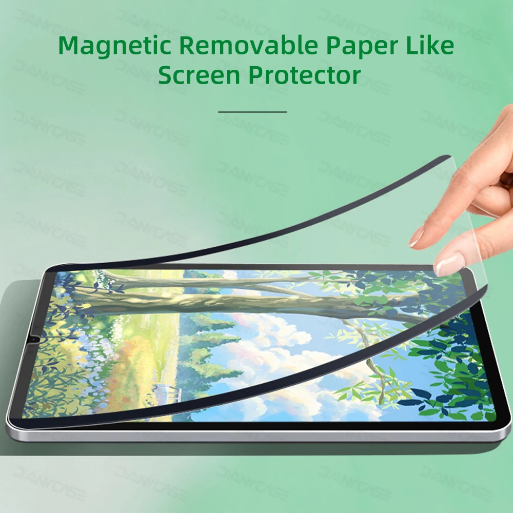 For 2023 RedMi Pad SE 11in Film 6S Pro 12in Paper Feel Screen Protector XiaoMi Pad 6/5 11in Magnetic Writing Film Matte Frosted