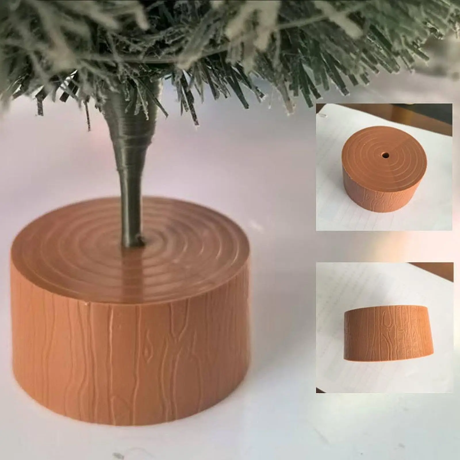 Artificial Christmas Tree Stand Xmas Tree Base Desk Easy Assembly Replacement Decorative Holder for Party Cabinet Living Room
