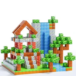 100pcs Magnetic Blocks Game Build Magnet Toys For Boys Girls Stem Montessori Sensory Cubes Game Toys Gift