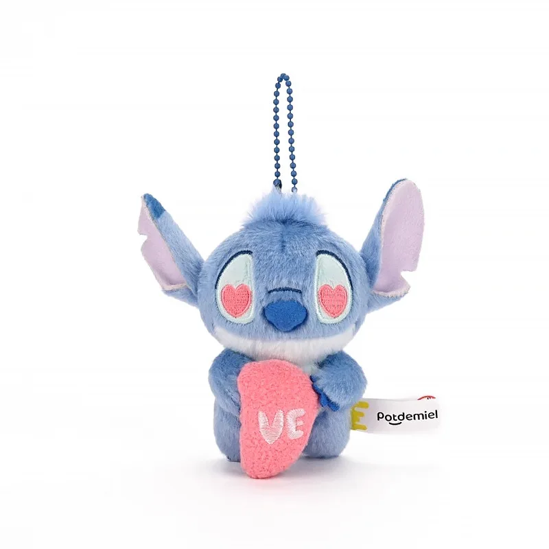 Disney'S Best-Selling Cute Stitched Love Hug Declaration Set Pendant Couple Backpack Pendant Keychain Pendant