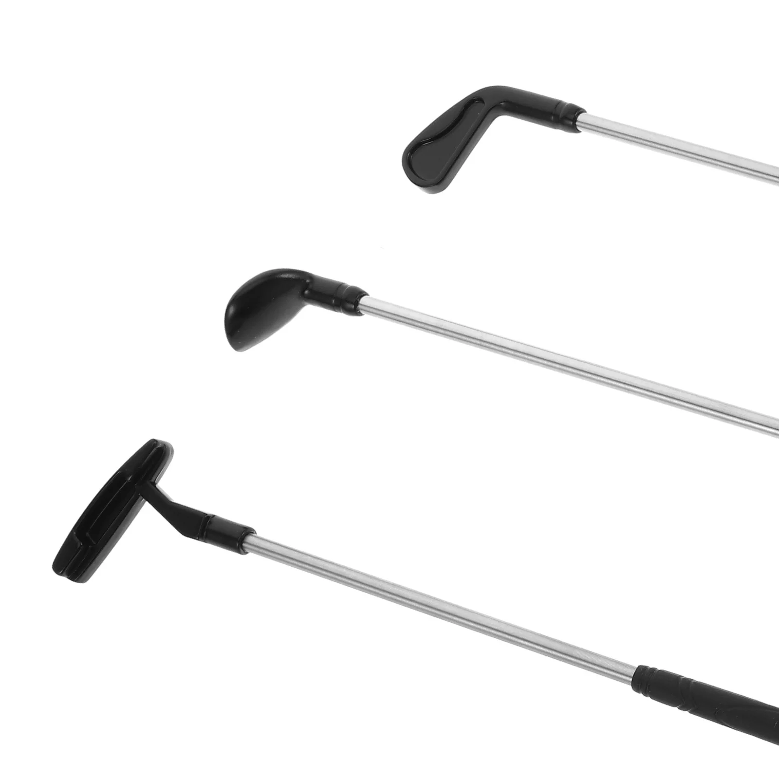 1 set mazze da golf in miniatura set putter da tavolo per bambini divertimento all'aperto per interni gioco sviluppo delle abilità set di giocattoli da golf per bambini putter per bambini