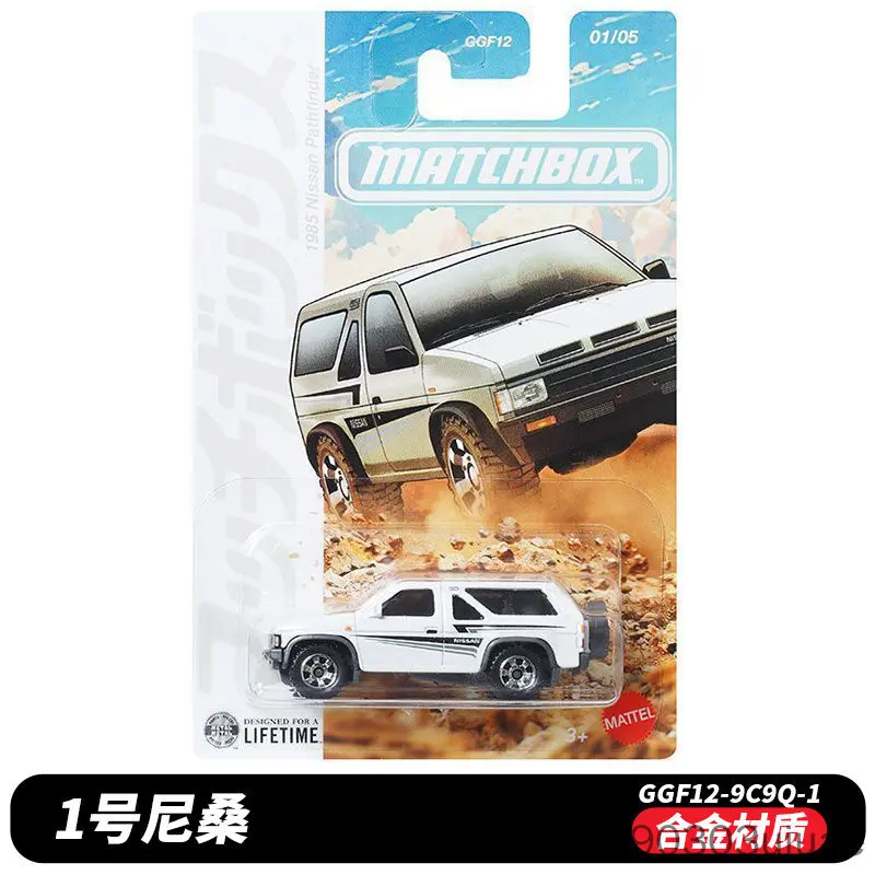 Original Matchbox GGF12Q Series Off-Road Set 1/64 Jrk09 Ford Jjr48 Dodge F-100 Diecast Alloy Tcollectible Car Model Collectors