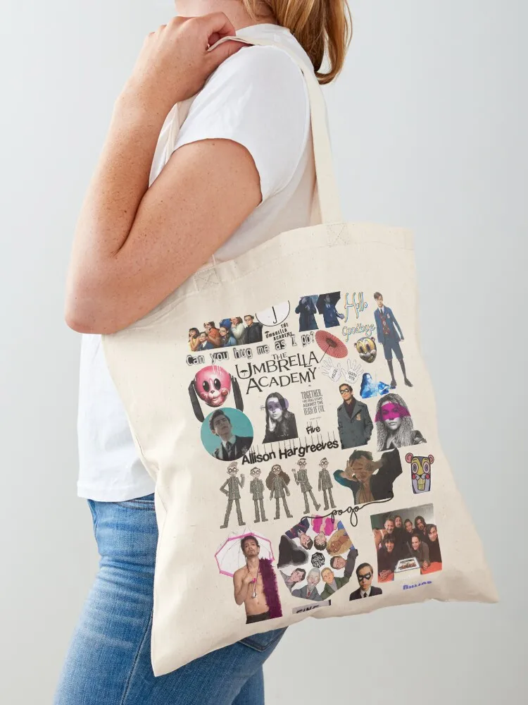 The umbrella academy Tote Bag bags woman 2025 hand bag ladies tote bags men hand bags