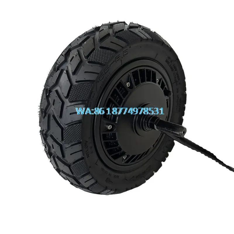 Wmwmnu 4000W 5000W Scooter Hub Motor 11 Inch Dual Hall Powerful Brushless E-Bike Motor Replacement for Scooter