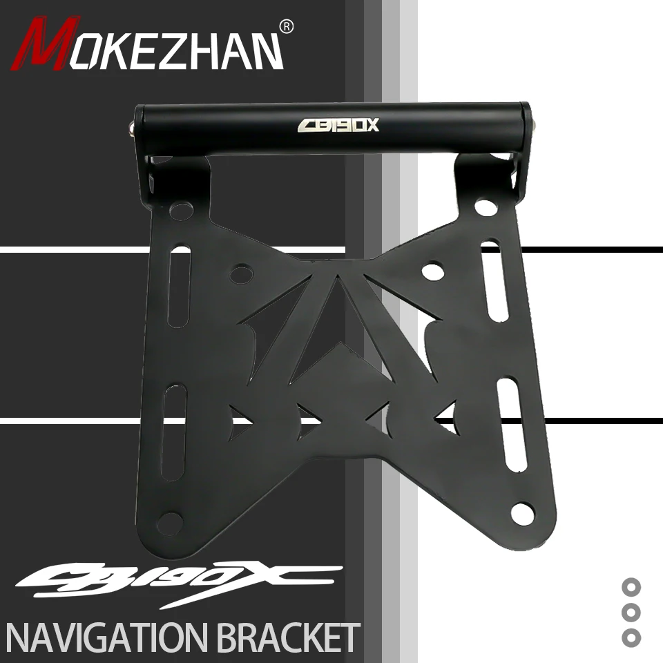 

Новый передний кронштейн для навигации средней длины мотоцикла, GPS, USB и Беспроводная зарядка для Honda CB190X CB190 X CB 190X