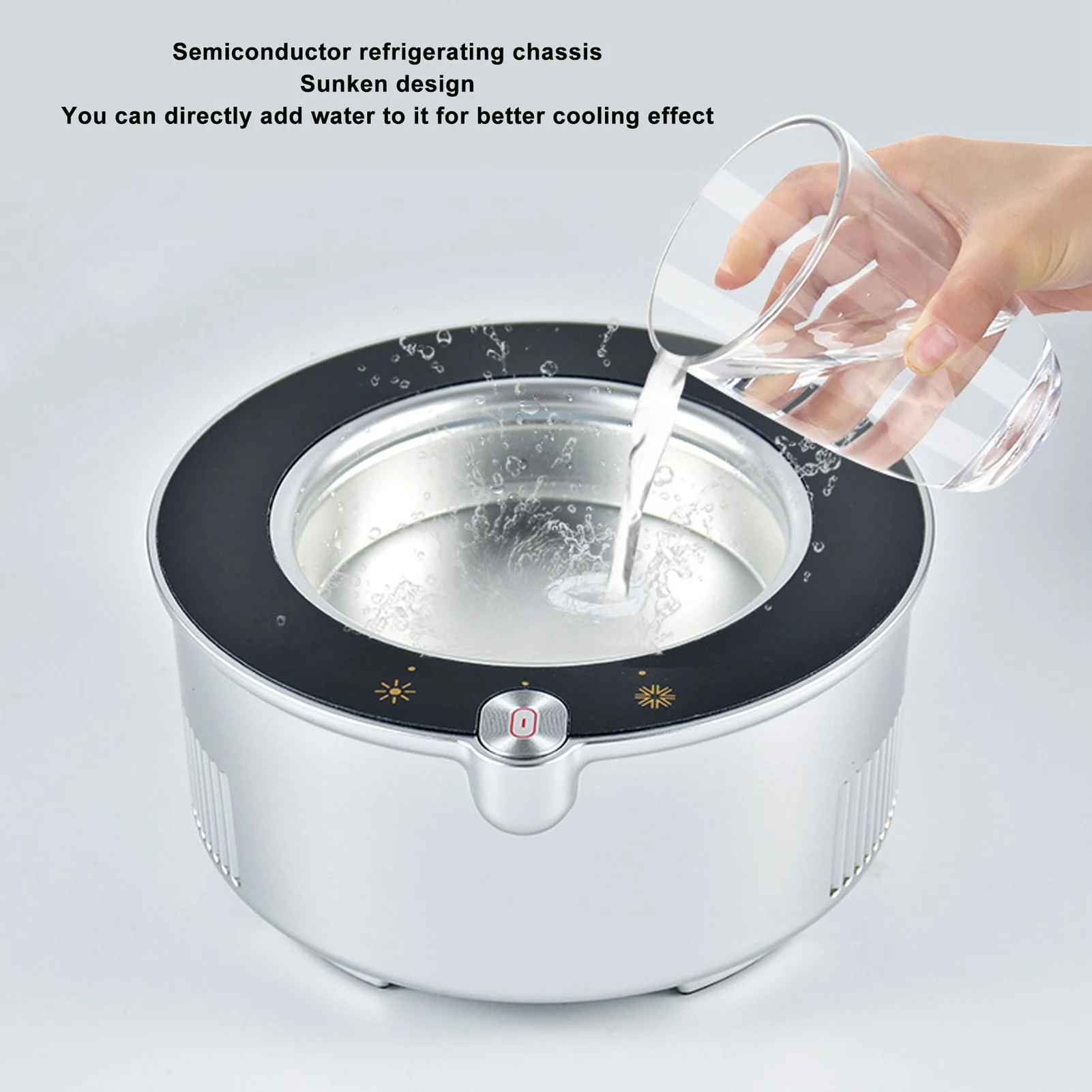 قاعدة تسخين التبريد من 11 إلى 68 ℃   مع كابل USB، بساط كوب ذكي مزدوج الاستخدام للمنزل