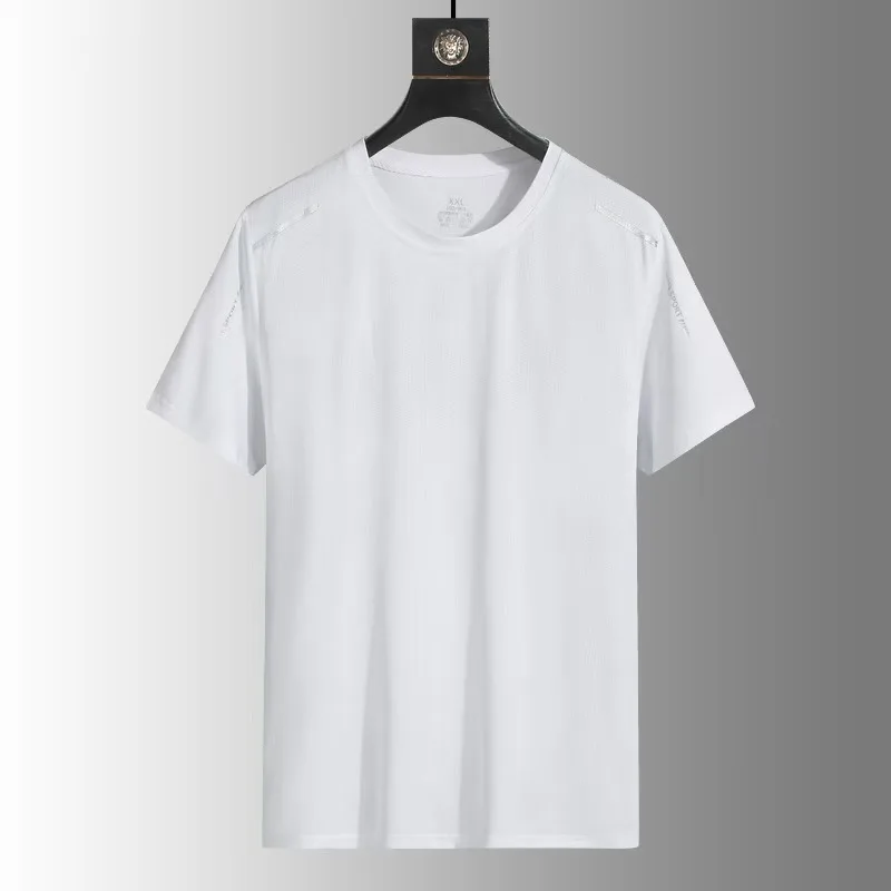 Camisetas de secado rápido para correr para hombre, camisetas transpirables para senderismo y pesca, camiseta corta elástica suave para deportes al aire libre, camiseta de verano