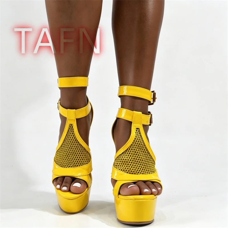 Sandal Platform Stiletto denga - Sandal Strappy Heeled ulasan dan harga