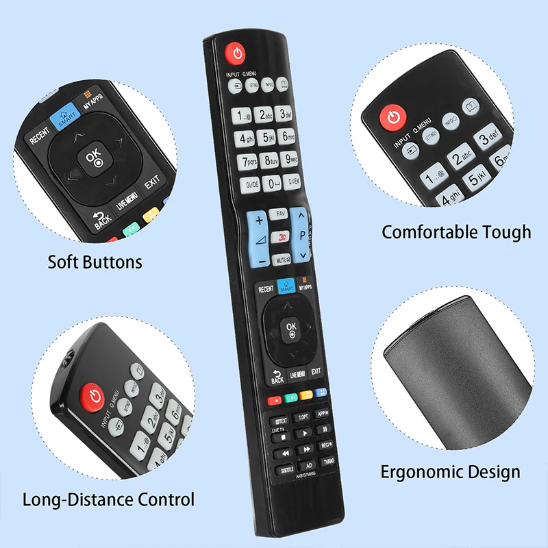 AKB73756565 Remote Control For LG TV 32LB650 39LB650 42LB650 47LB650 50LB650 55LB650 60LB650 70LB650 32LB650V-ZA 32LB652V-ZA