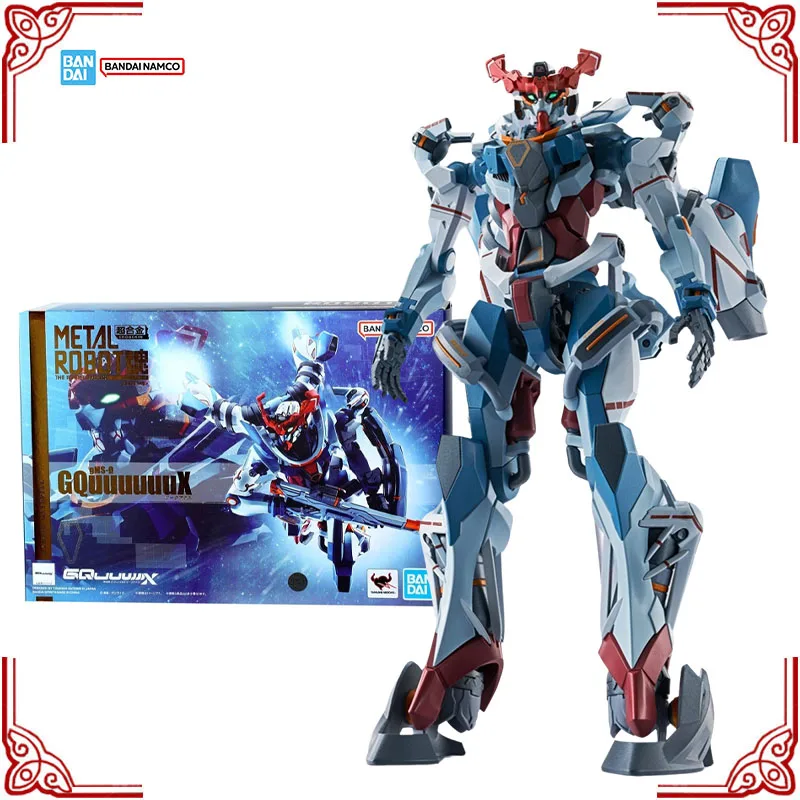 In Voorraad Echt Bandai Gundam Model Kit Metalen Robot Spirits gMS-Ω GQuuuuuuX Anime Action Figure Collection Afgewerkt Model Speelgoed