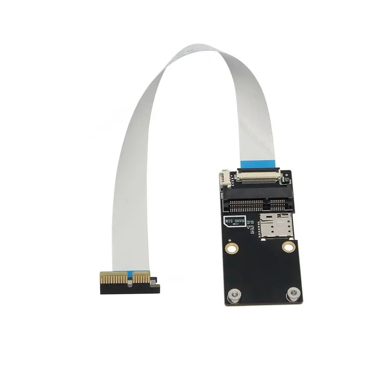 

Кабель-удлинитель A23F-PCIE X1 для модуля MINI PCI-E 3G/4G/LTE, адаптер для беспроводной сетевой карты, карта-райзер Mini PCI-E