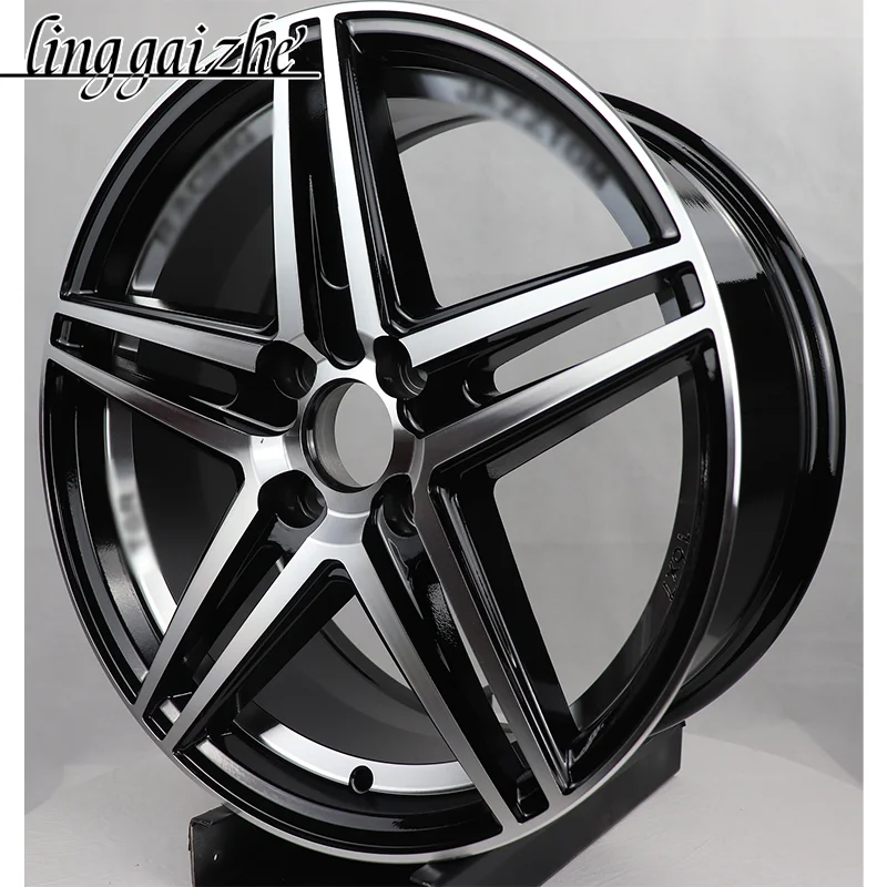 Cast aluminum alloy wheel factory wholesaler,15 16 17inch 4X100 5*114.3 8*100 Suitable for Audi a4 a6 Q1 Q3 a3 mini