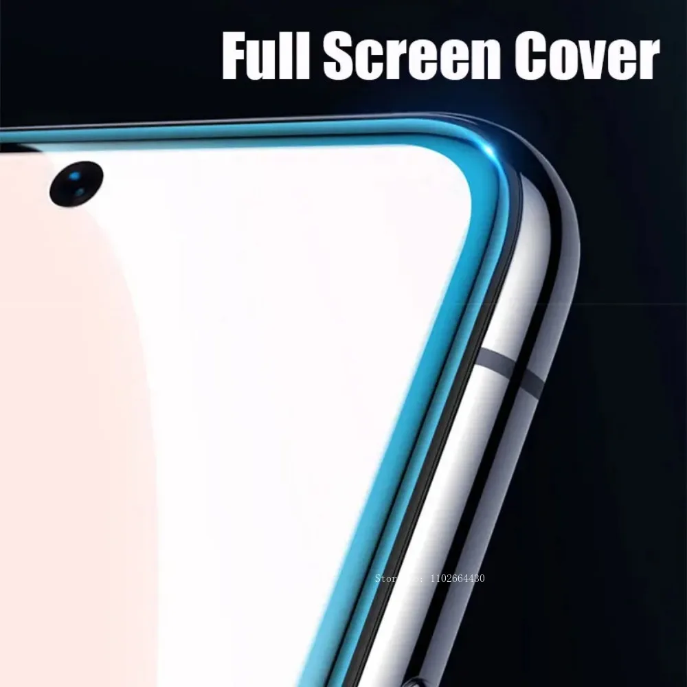 3Pcs Full Screen Protectors For Samsung Galaxy S24 Ultra S23 S22 S21 Plus S20 Fe A53 A55 A35 A54 A14 A24 A14 A04 Tempered Glass