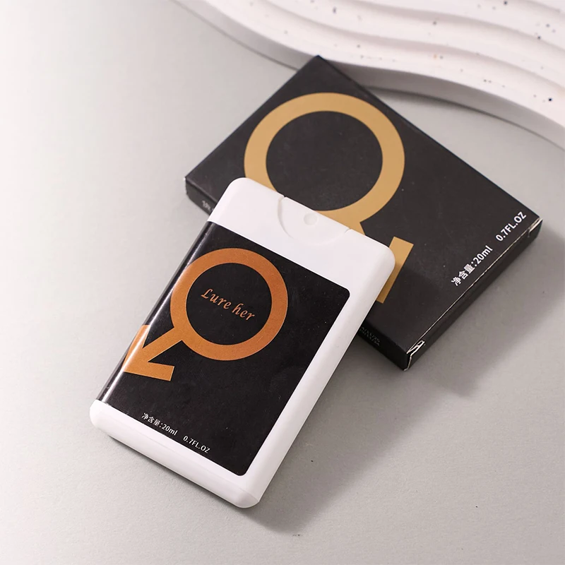 

Lure Her Pocket Perfume 20 мл Lure Him Charm Феромон Женские духи Свежий легкий аромат Портативная карта Духи Водоносная туалетная вода
