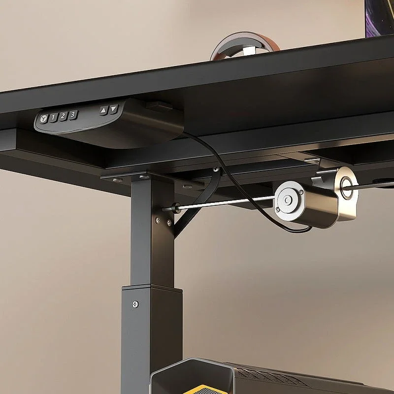 مكتب ألعاب مكتبي سميك ومعزز، مكتب كمبيوتر يدوي قابل للتعديل للتعلم المنزلي