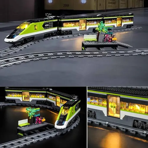 MOC-165958 도시 철도 증기 기관차 빌딩 블록, 페레 마켓 1225 오리엔트 익스프레스 마차 조립 모델, 벽돌 장난감 선물 