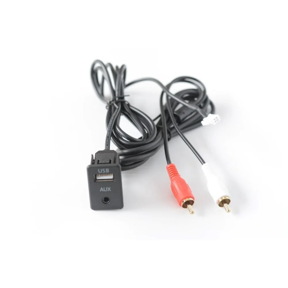For Enhanced Multimedia Experience Car Audio Adapter AUX Input Panel Heat Resistant Material Pressure Resistant
