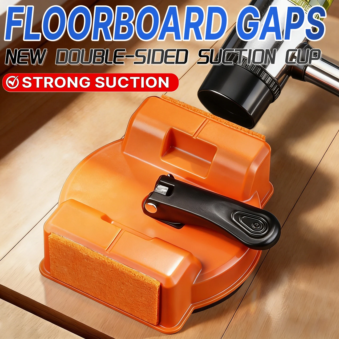 1Pc Floor Gap Repair Suction Cup Tool Wood Floor Tile Vinyl Floor Crack Repair Tool Floor Gap Repairer Home Decoration Accessories