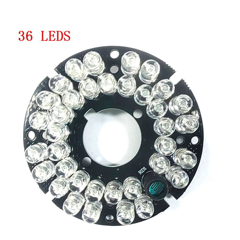 36 Grain IR LED Board 90 Degrees Night Vision CCTV Accessories Infrared Light for Surveillance cameras night vision