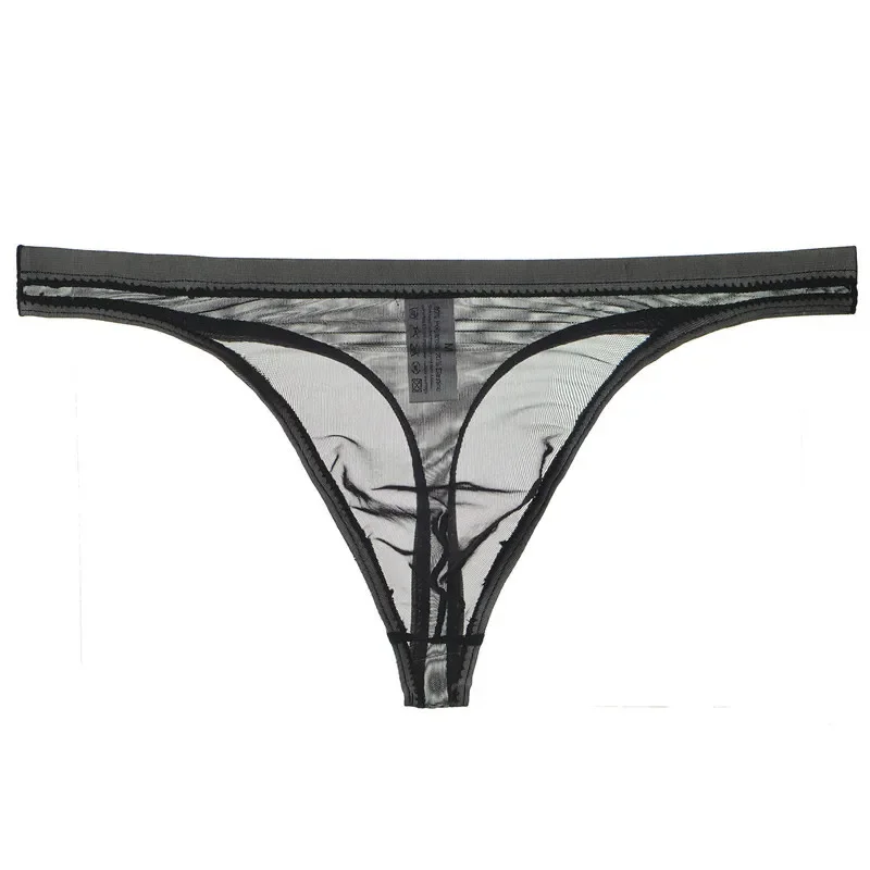Celana Dalam Pria Transparan Seksi Ultra Tipis Berbahan Jaring, Bikini Pria, Pakaian Dalam Erotis, Menggoda, Bernapas, Jockstrap Lingerie