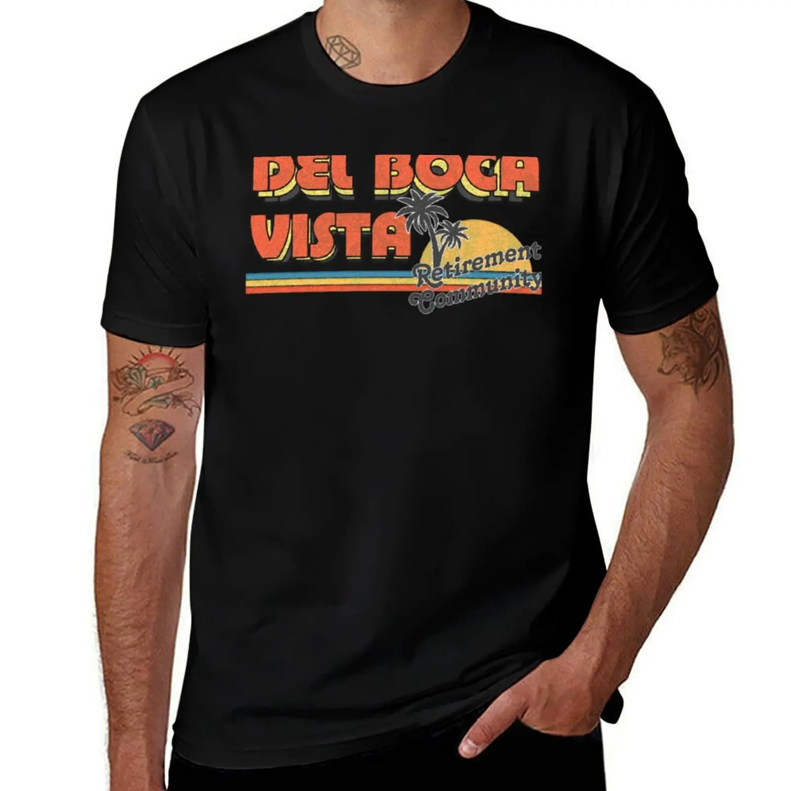 Del Boca Vista T-Shirt Christmas Casual Tee Shirt T-Shirt