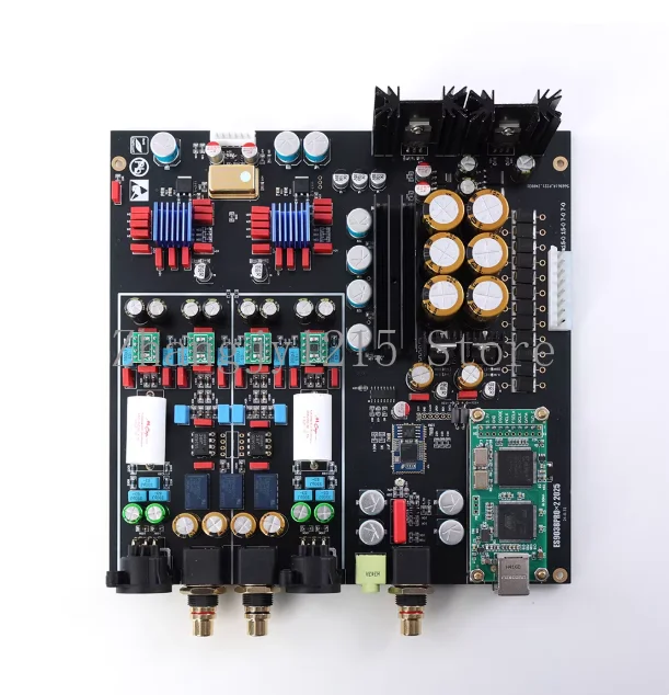 Dual-core ES9038PRO Decoder Board DAC Board Supports DSD Decoding 384K Lossless Fiber Coaxial Decoder