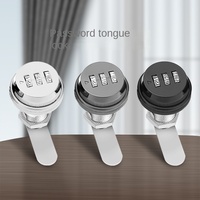 3-digit Combination Mailbox Lock Rotary Tongue Cam Lock For Cabinet Drawer Mailbox Cabinet Door Security Home Box Lock