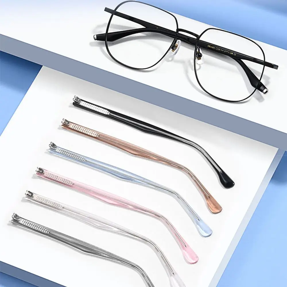 1 Pair Glasses Arm Replacement Leg Universal Eyeglasses Spectacle Frame Replacement Metal Leg Eyewear Repair Tool Accessories