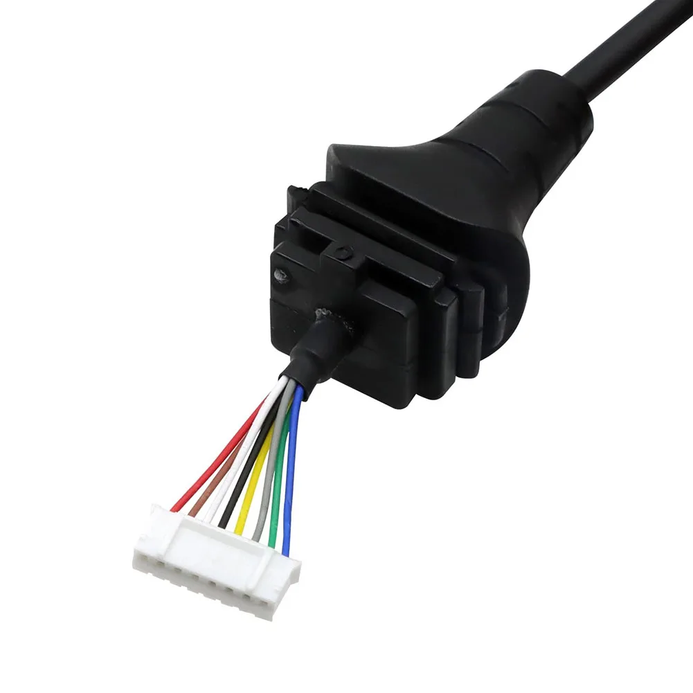 8-pin Connector HM-152 Mic Cable Copper Core Conductor ABS Housing Flexible Jacket Bend Resistant Tensile Resistant