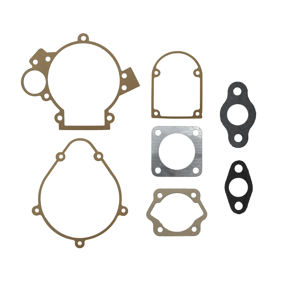 2 Set Gasket Kit For 49cc 50cc 60cc 66cc 80cc 100cc 2 Stroke Motorized Motorised Bicycle Push Bike Cylinder Crankcase Engine