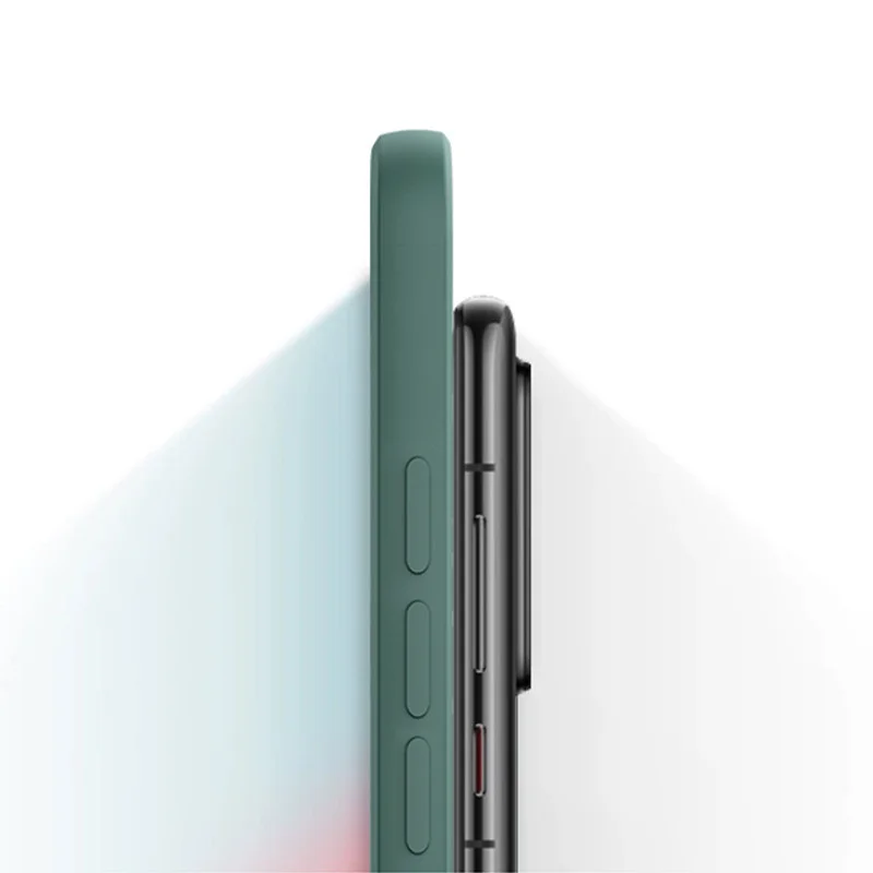 For Huawei P30 Pro Case Plain Slim Soft Matte Silicon TPU Phone Cases For Huawei P20 P30 P40 P50 P60 Lite Pro Cover
